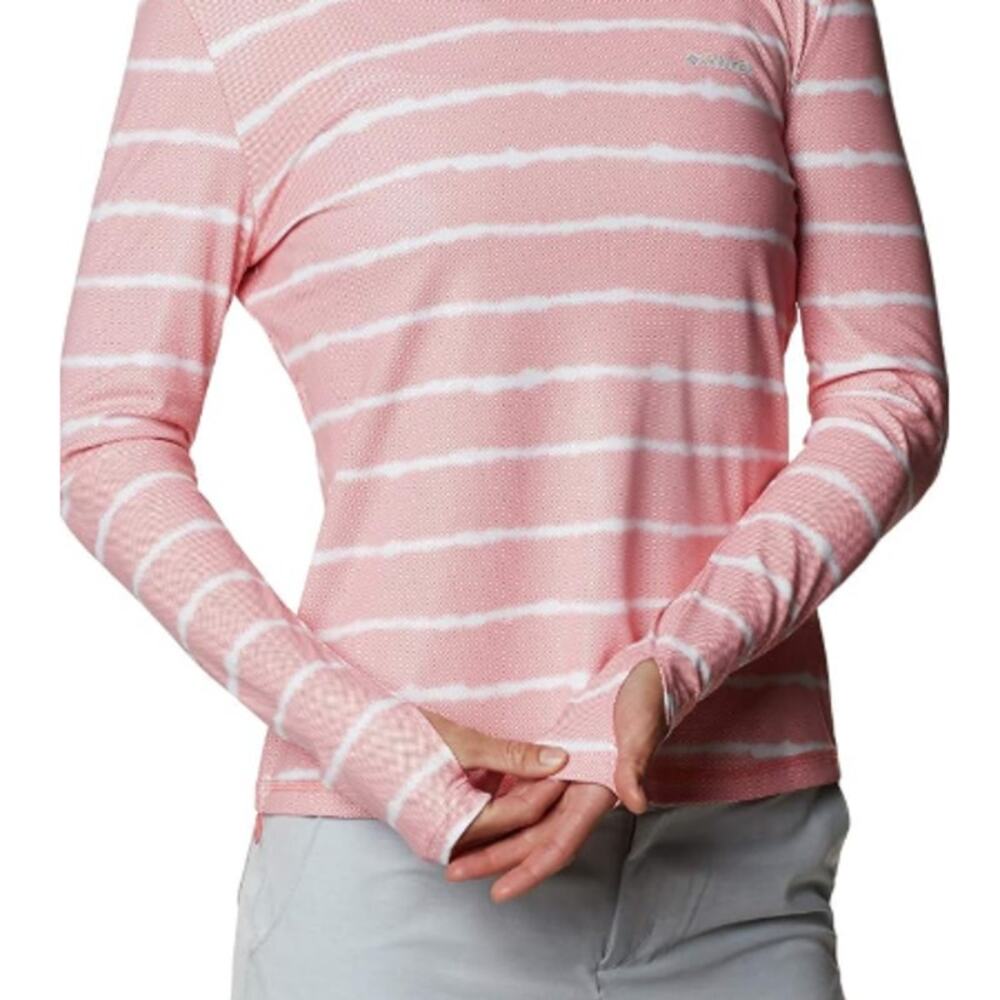 New COLUMBIA Women's Sun Deflector Summerdry Long Sleeve Shirt Size XL - Picture 4 of 11
